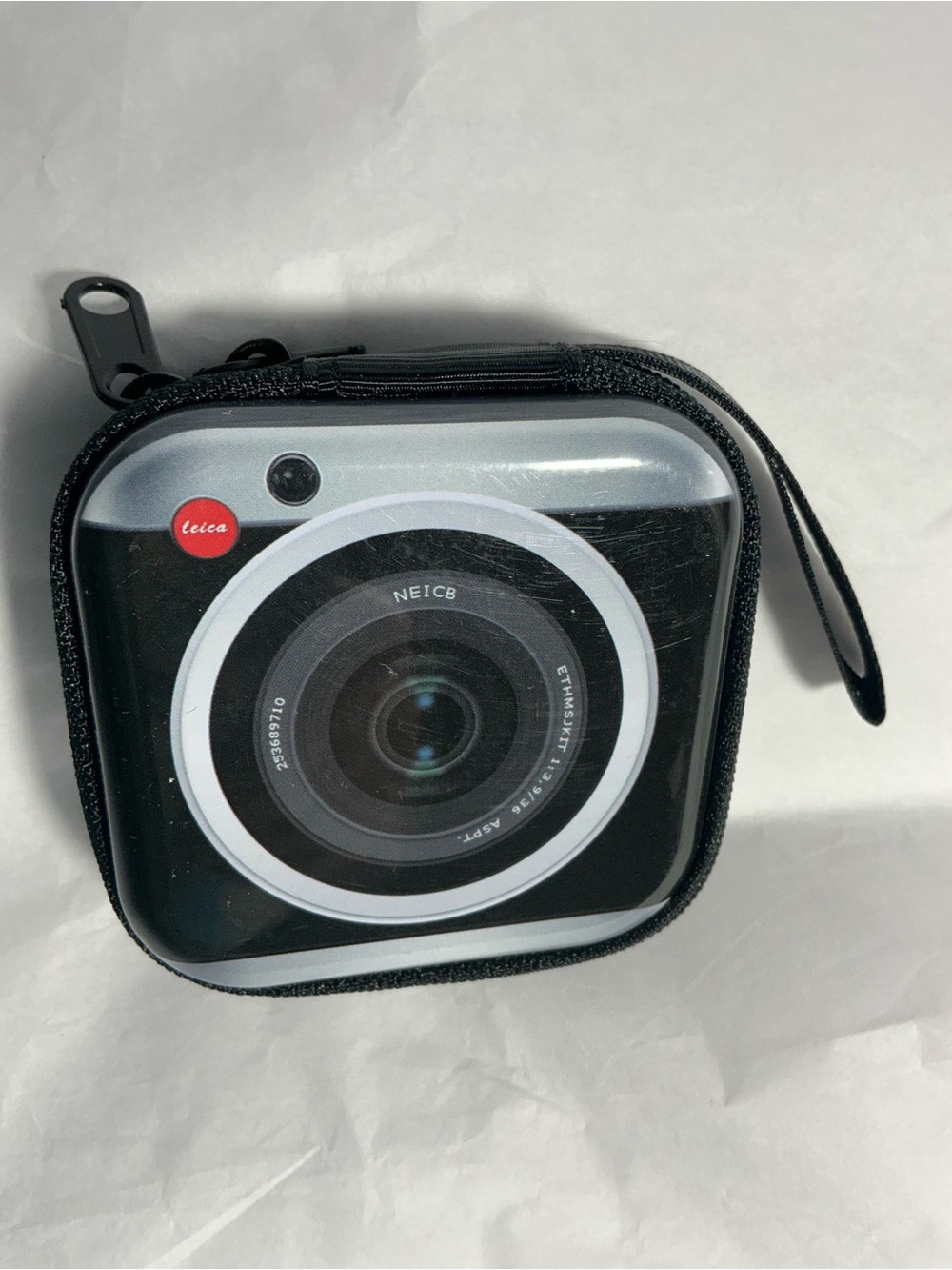 Black Camera Case For Earbuds